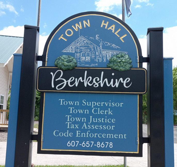 Berkshire Town Hall Billboard
